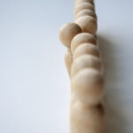 A wooden peg stood out to speak out, representing courage